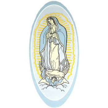 A-18 Lady of Guadalupe Decal