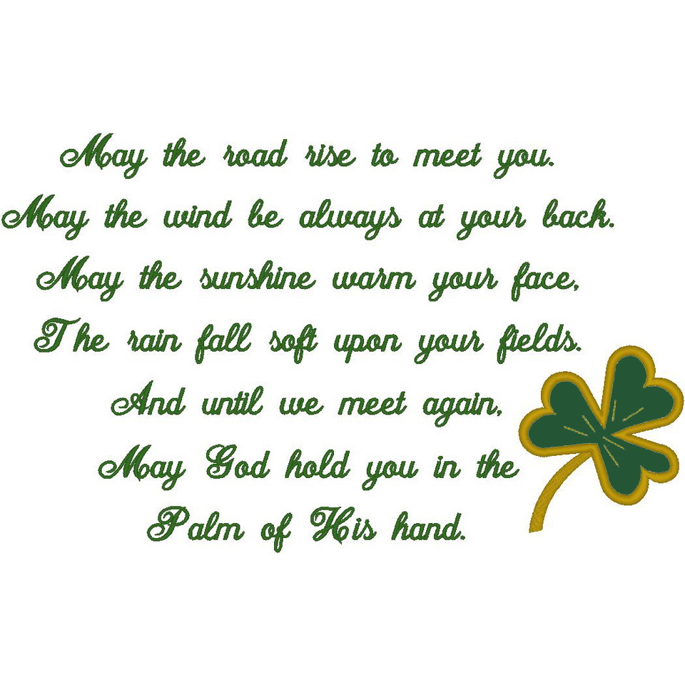 #66:Irish Prayer/Shamrock (PM)