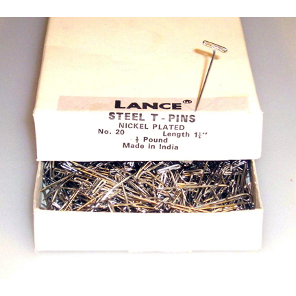 #20 T-Pin, 1/2-lb Box
