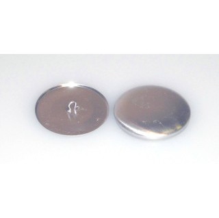 2 pc Cover Button, #60, 1-1/2''