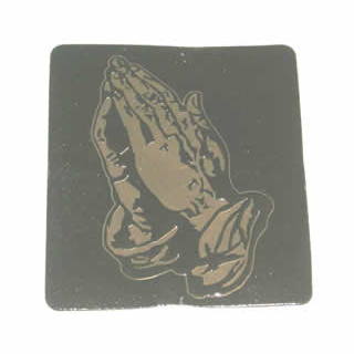 #4751 Pr. Hands Decal, Brown/Copper -CO