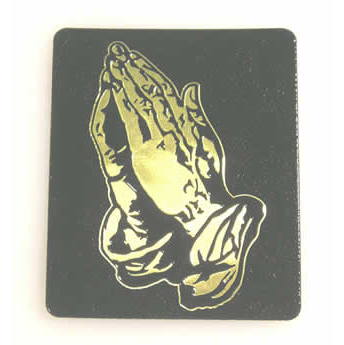 #4751 Pr. Hands Decal, Black/Gld