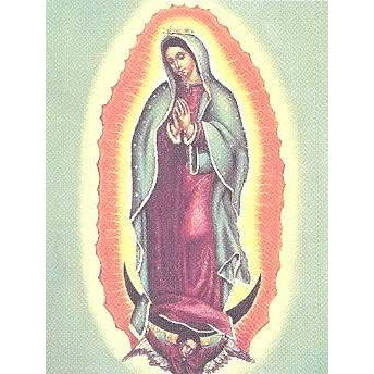Laser Print: 16 x 14 Lady of Guad